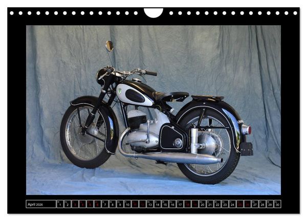Produktbild: DKW RT 175 - Ein Motorrad der Auto Union (Wandkalender 2026 DIN A4 quer), CALVENDO Monatskalender