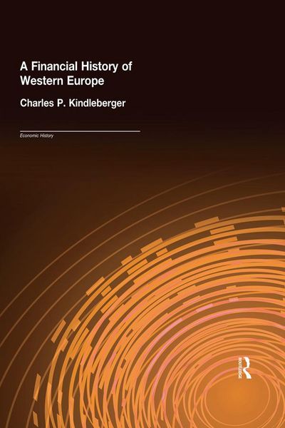 Produktbild: A Financial History of Western Europe
