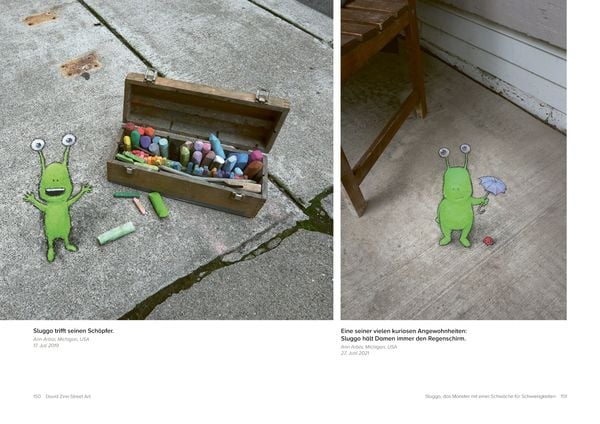 Produktbild: David Zinn. Street Art