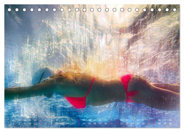 Produktbild: SCHWIMMGL&Uuml;CK (Tischkalender 2027 DIN A5 quer), CALVENDO Monatskalender