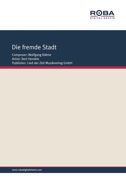 Produktbild: Die fremde Stadt