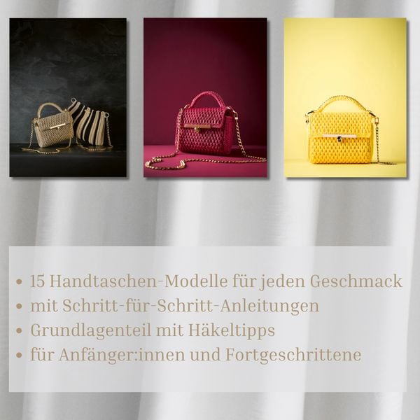 Produktbild: Einzigartige H&auml;keltaschen