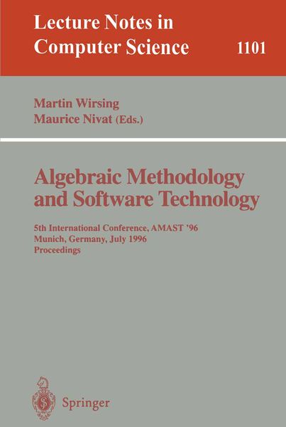 Produktbild: Algebraic Methodology and Software Technology