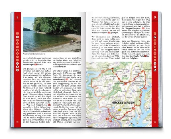 Produktbild: KOMPASS Wanderf&uuml;hrer Bergisches Land, Naturpark zwischen Rhein und Sauerland, 60 Touren