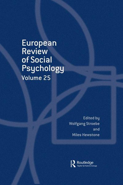 Produktbild: European Review of Social Psychology: Volume 25