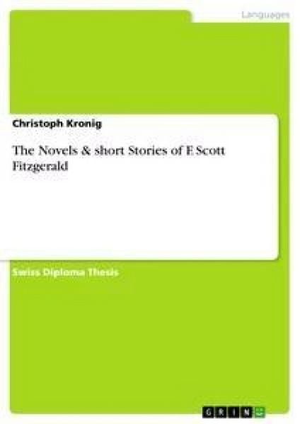 Produktbild: The Novels & short Stories of F. Scott Fitzgerald