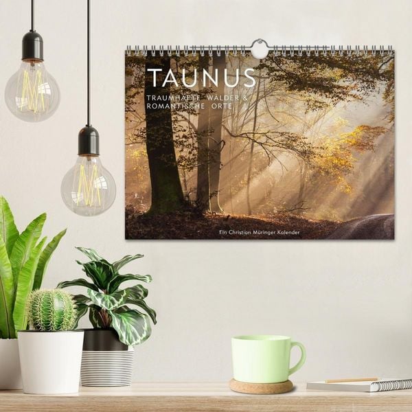 Produktbild: Taunus - Traumhafte W&auml;lder und romantische Orte (Wandkalender 2027 DIN A4 quer), CALVENDO Monatskalender
