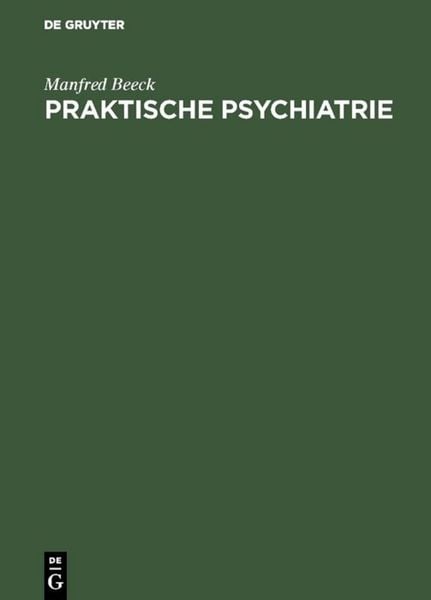 Produktbild: Praktische Psychiatrie