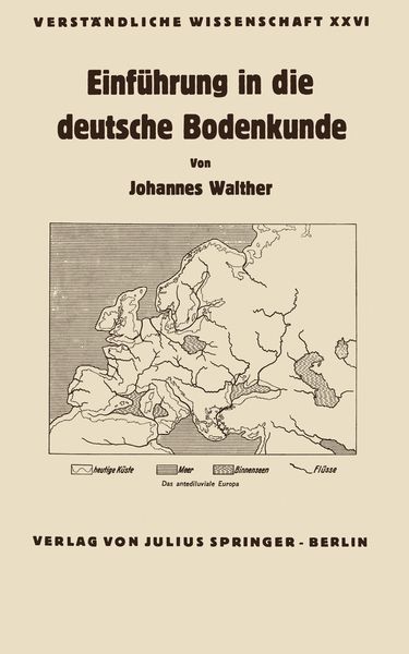 Produktbild: Einf&uuml;hrung in die deutsche Bodenkunde