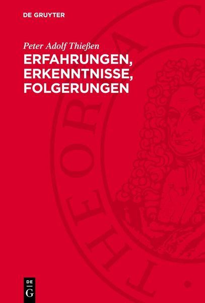 Produktbild: Erfahrungen, Erkenntnisse, Folgerungen