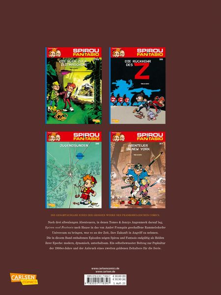 Produktbild: Spirou und Fantasio Gesamtausgabe 14: 1984-1987