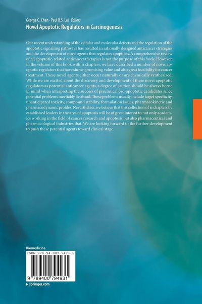 Produktbild: Novel Apoptotic Regulators in Carcinogenesis