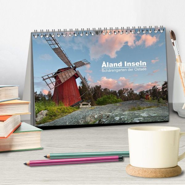 Produktbild: &Aring;land Inseln: Sch&auml;rengarten der Ostsee (Tischkalender 2026 DIN A5 quer), CALVENDO Monatskalender
