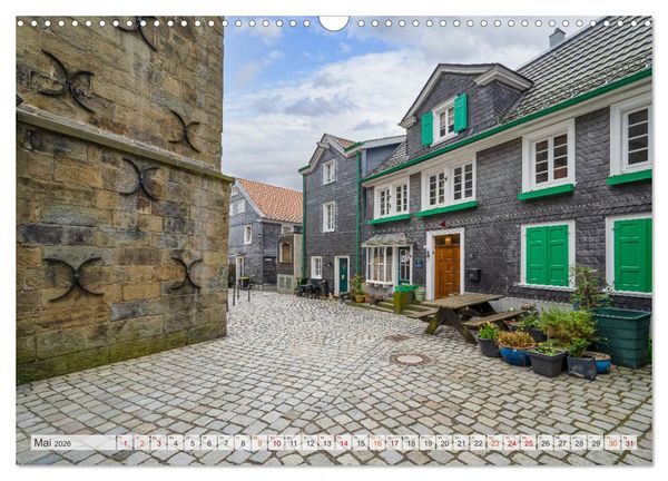 Produktbild: Lennep Impressionen (Wandkalender 2026 DIN A3 quer), CALVENDO Monatskalender
