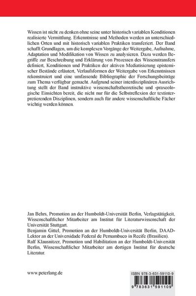 Produktbild: Wissenstransfer