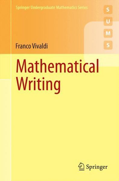 Produktbild: Mathematical Writing