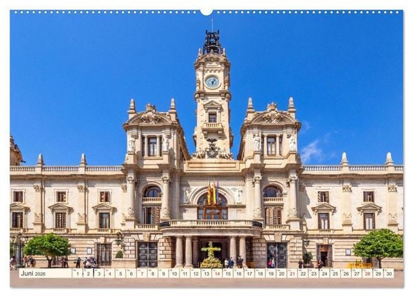 Produktbild: Zauberhaftes Valencia (hochwertiger Premium Wandkalender 2026 DIN A2 quer), Kunstdruck in Hochglanz