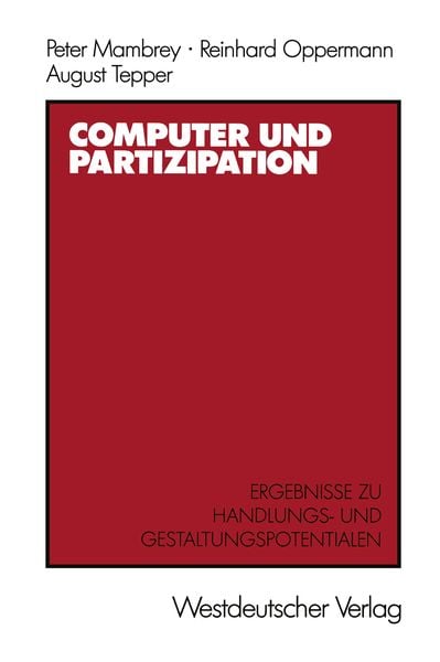 Produktbild: Computer und Partizipation