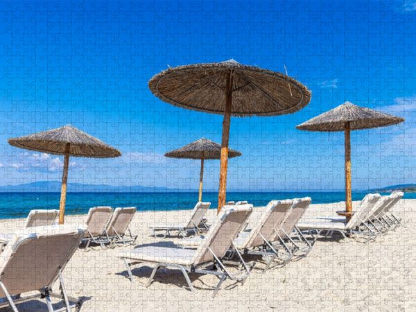Produktbild: CALVENDO Puzzle Ein Motiv aus dem Kalender Griechenland Thessaloniki und Chalkidiki | 1000 Teile Lege-Gr&ouml;&szlig;e 64x48cm Foto-Puzzle f&uuml;r gl&uuml;ckliche Stunden