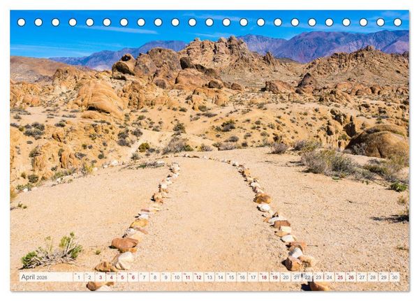 Produktbild: Der S&uuml;dwesten der USA - Rundreise (Tischkalender 2026 DIN A5 quer), CALVENDO Monatskalender