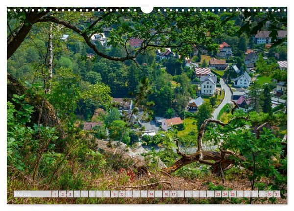 Produktbild: Naturpark Zittauer Gebirge (Wandkalender 2026 DIN A3 quer), CALVENDO Monatskalender