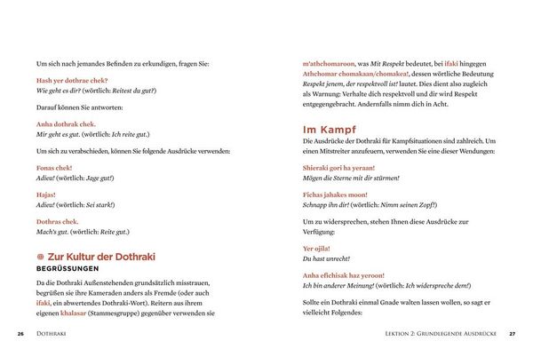 Produktbild: Living Language Dothraki