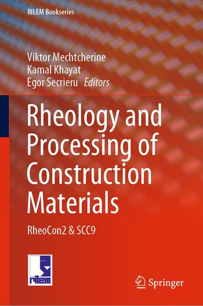 Produktbild: Rheology and Processing of Construction Materials