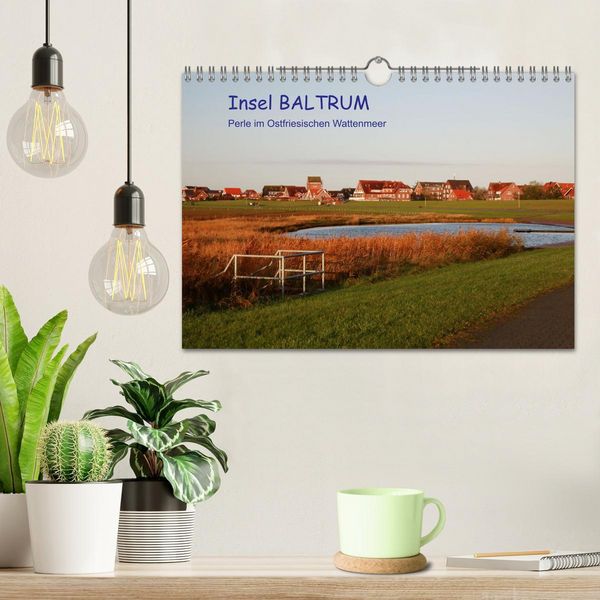 Produktbild: Insel Baltrum, Perle im Ostfriesischen Wattenmeer (Wandkalender 2026 DIN A4 quer), CALVENDO Monatskalender