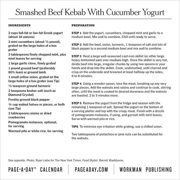 Produktbild: The New York Times Cooking Page-A-Day&reg; Calendar 2027