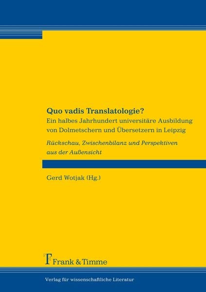 Produktbild: Quo vadis Translatologie?