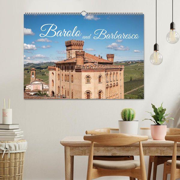 Produktbild: Barolo und Barbaresco (Wandkalender 2026 DIN A2 quer), CALVENDO Monatskalender