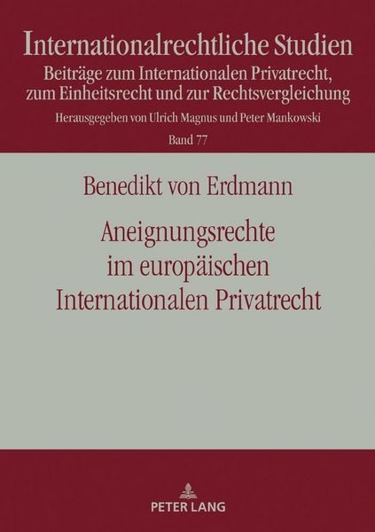 Produktbild: Aneignungsrechte im europ&auml;ischen Internationalen Privatrecht