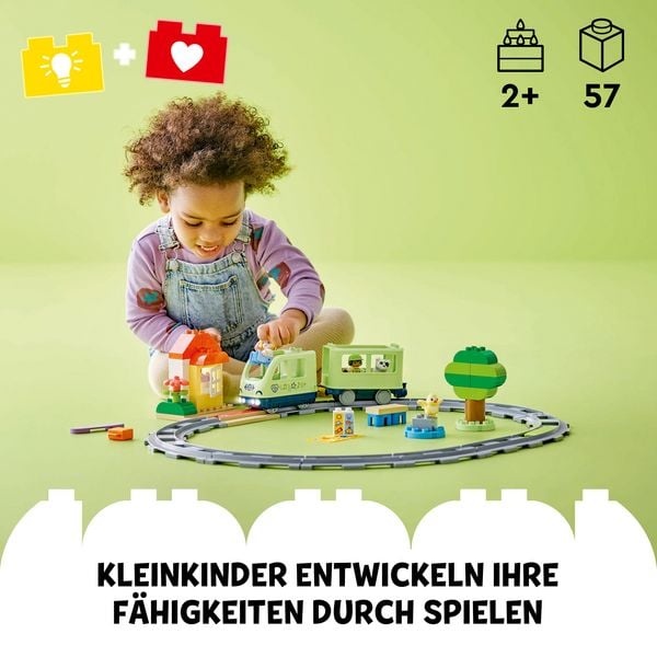 Produktbild: LEGO DUPLO Town 10427 Interaktive Abenteuer-Eisenbahn, Lernspielzeug