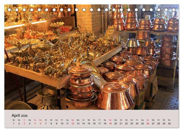 Produktbild: Unbekannter Iran (Tischkalender 2026 DIN A5 quer), CALVENDO Monatskalender