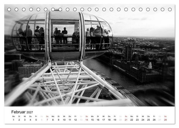 Produktbild: London (Tischkalender 2027 DIN A5 quer), CALVENDO Monatskalender