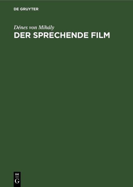 Produktbild: Der sprechende Film