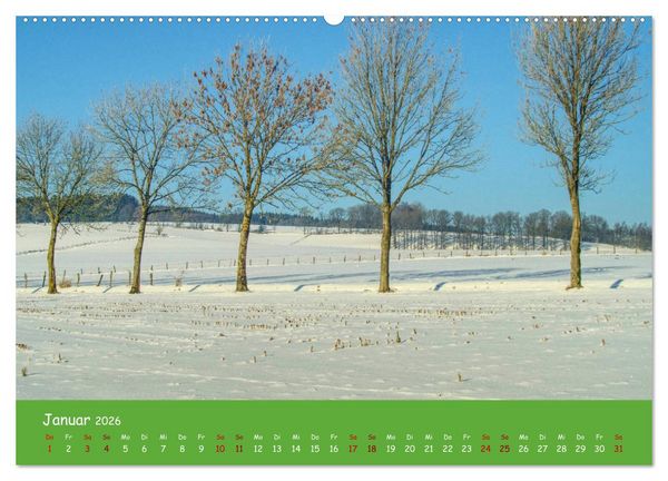 Produktbild: Bergisches Land (hochwertiger Premium Wandkalender 2026 DIN A2 quer), Kunstdruck in Hochglanz