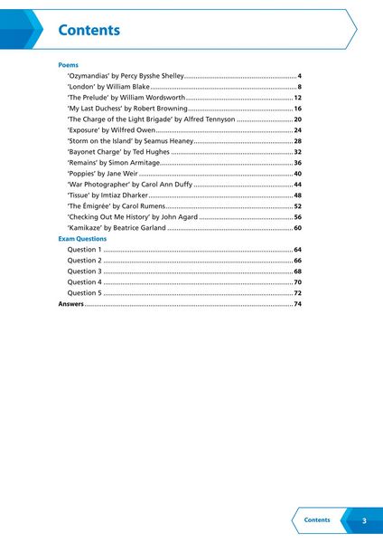 Produktbild: AQA Poetry Anthology Power and Conflict Workbook
