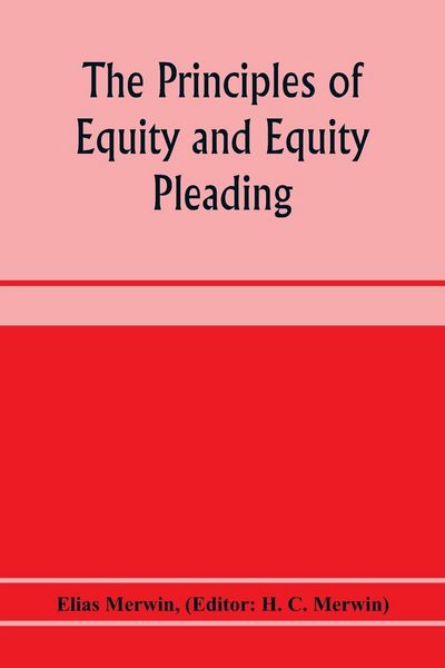 Produktbild: The principles of equity and equity pleading