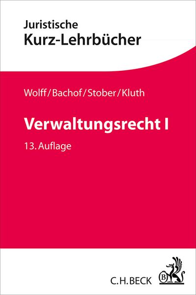 Produktbild: Verwaltungsrecht I