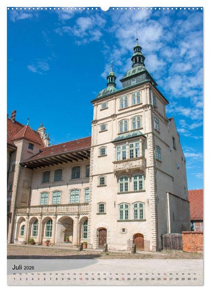 Produktbild: Historisches G&uuml;strow (hochwertiger Premium Wandkalender 2026 DIN A2 hoch), Kunstdruck in Hochglanz