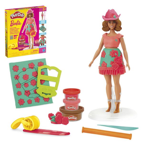Produktbild: Play-Doh Barbie Bl&uuml;ten & Fransen