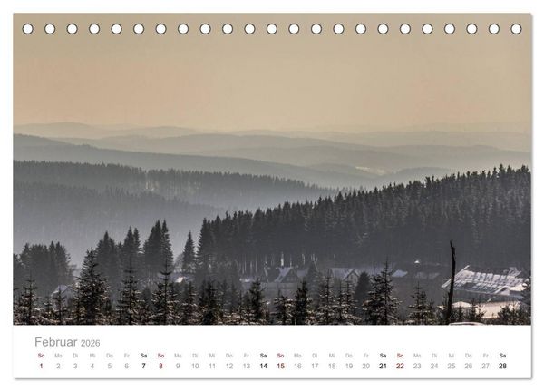 Produktbild: Sauerl&auml;nder Berge (Tischkalender 2026 DIN A5 quer), CALVENDO Monatskalender