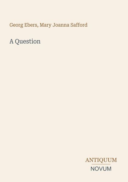 Produktbild: A Question