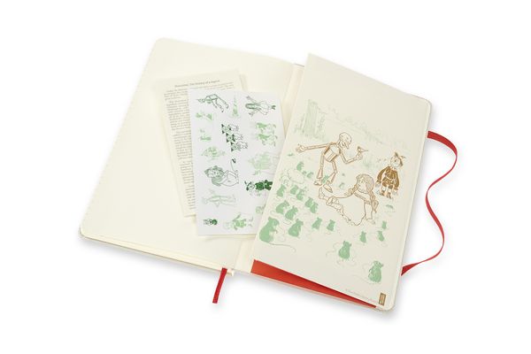 Produktbild: Moleskine Notizbuch - Der Zauberer von Oz, Fester Einband