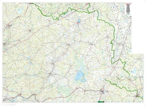 Lettland, Autokarten Set 1:150.000, Top 10 Tips