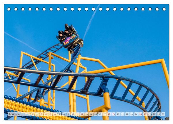 Produktbild: Kirmes Gl&uuml;ck (Tischkalender 2026 DIN A5 quer), CALVENDO Monatskalender