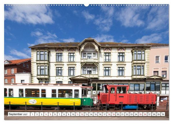 Produktbild: Borkum - Momente einer Reise (Wandkalender 2027 DIN A2 quer), CALVENDO Monatskalender