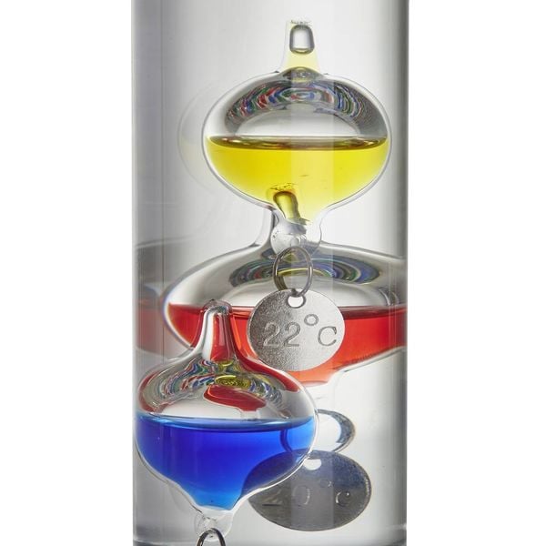 TFA Dostmann Flüssigkeitsthermometer GALILEO GALILEI Thermometer Bunt