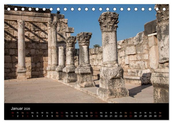 Produktbild: Israel - Heiliges Land (Tischkalender 2026 DIN A5 quer), CALVENDO Monatskalender